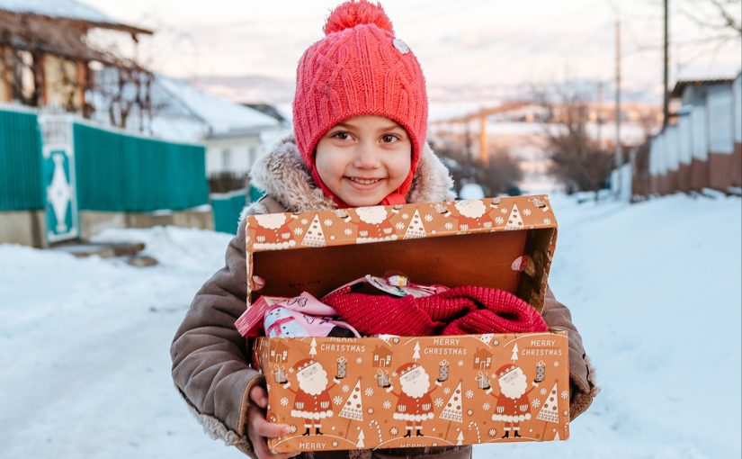 Weihnachten im Schuhkarton