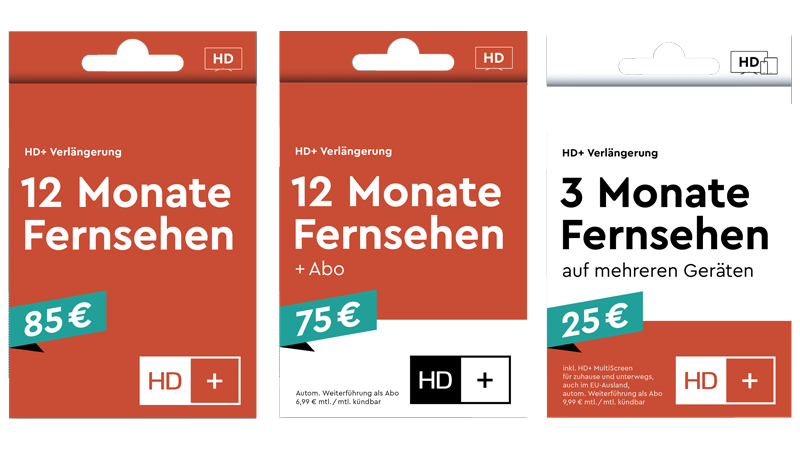 Neue Preise bei HD+