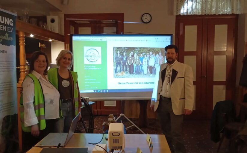 Kitzrettungsvortrag bei der Heregemeinschaft Ketzerbach Triebischtal