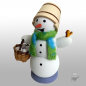 Preview: Kuhnert 35014 Schneemann mit Schneeballkorb