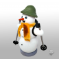 Preview: Kuhnert 35034 Räucherschneemann Schneeschuhwanderer