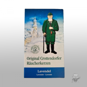 Orginal Crottendorfer Räucherkerzen - Lavendel