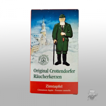 Orginal Crottendorfer Räucherkerzen - Zimtapfel