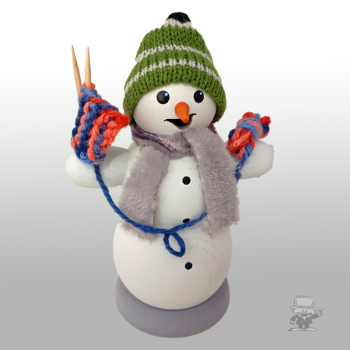 Kuhnert 35039 Schneemann mit Strickzeug