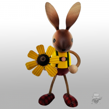 Kuhnert 52062 Hasenjunge mit Blume