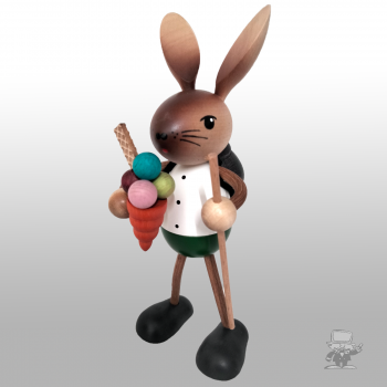 Kuhnert 52108 Hase mit Eis und Rucksack