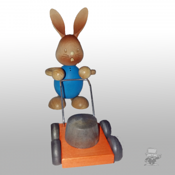 Kuhnert 52221 Stupsi Osterhase mit Rasenmäher