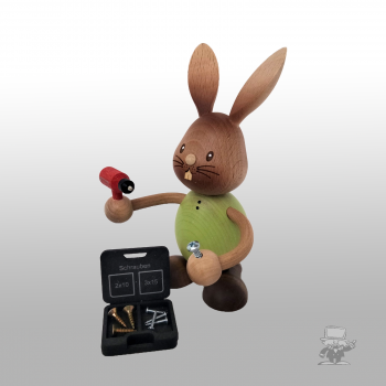Kuhnert 52248 Stupsi Osterhase Handwerker