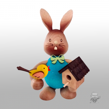 Kuhnert 52252 Stupsi Hase mit Vogelhaus