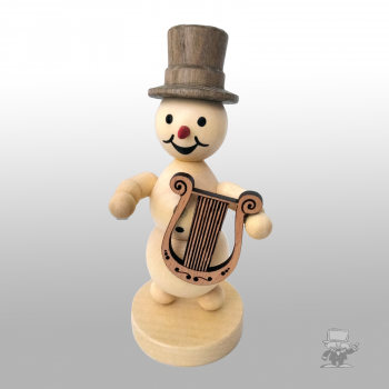 Wagner 10/28 Schneemann Musikant mit Lyra