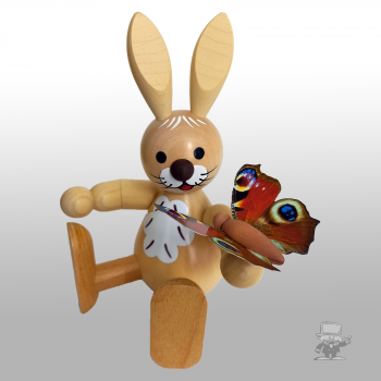 Wagner 233 Osterhase mit Schmetterling