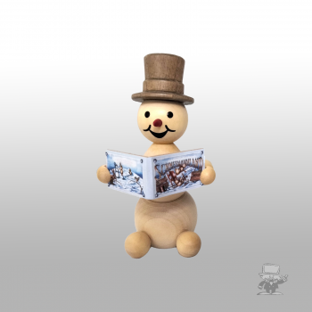 Wagner 25/1 Schneemann sitzend mit Buch