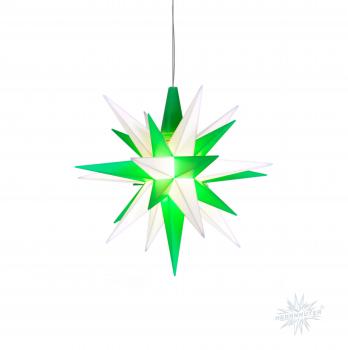 Herrnhuter Sterne A1e LED grün/weiß