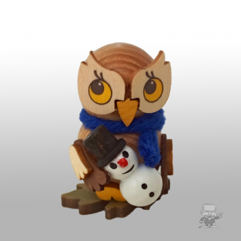 Kuhnert 37426 Eulenkind mit Schneemann