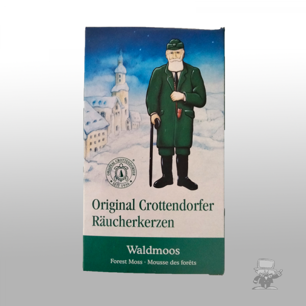 Orginal Crottendorfer Räucherkerzen - Waldmoos