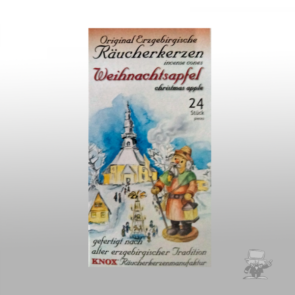 Knox Orginal Erzgebirgische Räucherkerzen - Weihnachtsapfel