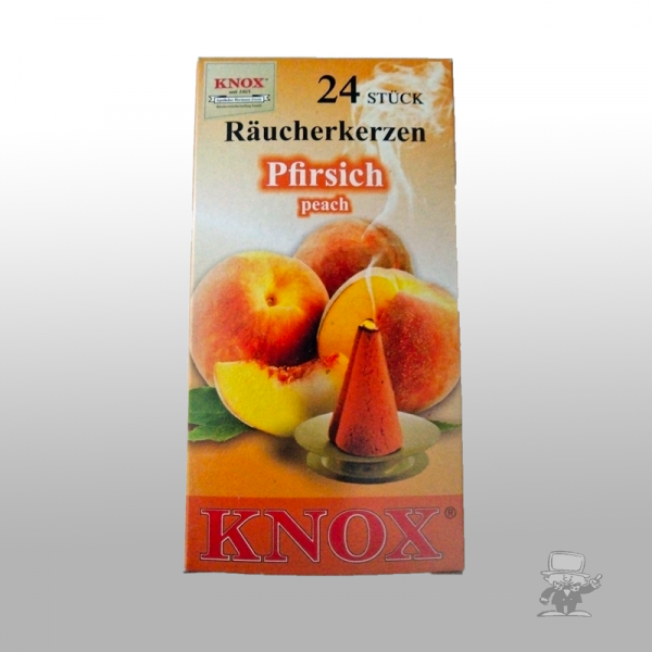 Knox Räucherkerzen Pfirsich