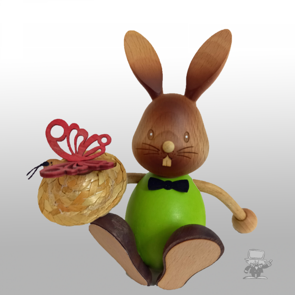 Kuhnert 52211 Stupsi Osterhase mit Schmetterling