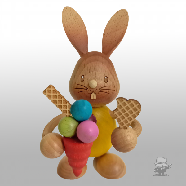 Kuhnert 52236 Stupsi Osterhase mit Eis