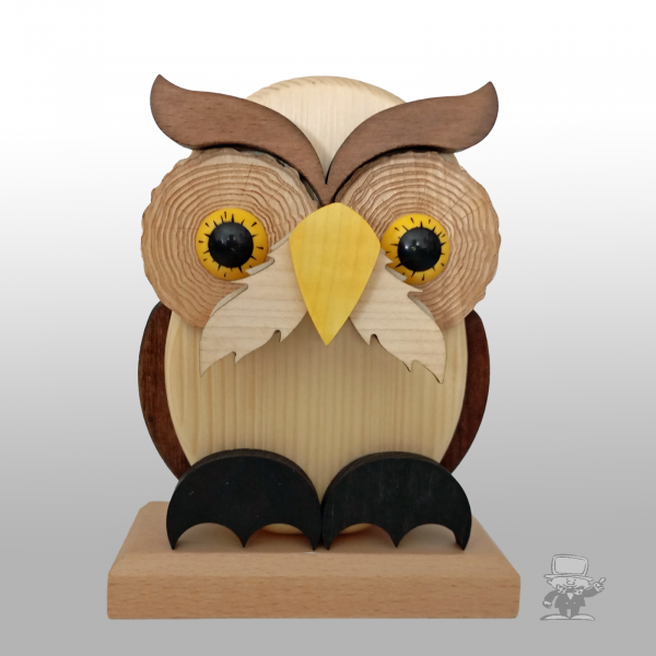 Brillenhalter Eule