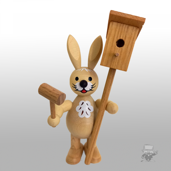 Wagner 222 Osterhase mit Vogelhaus
