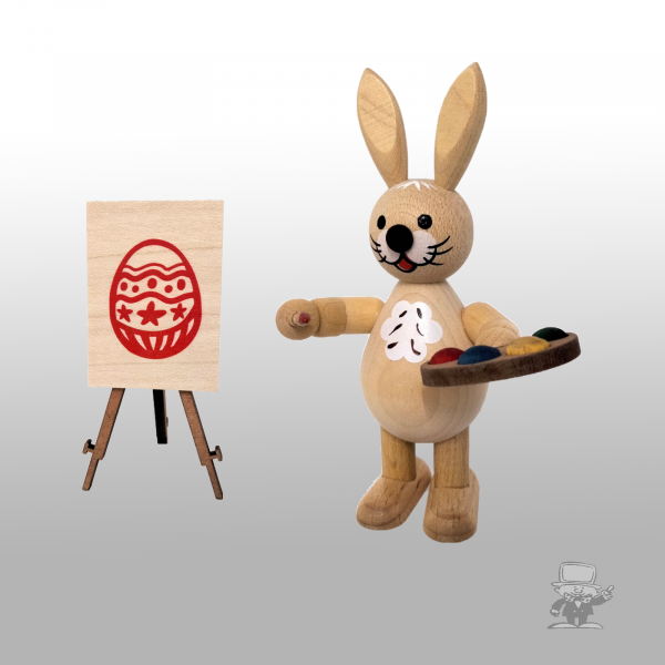 Wagner 223 Osterhase mit Staffelei